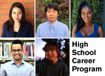 Photos of 2020 High School Career Program Participants