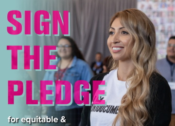 Sign the Pledge for equitable and inclusive access to higher education.