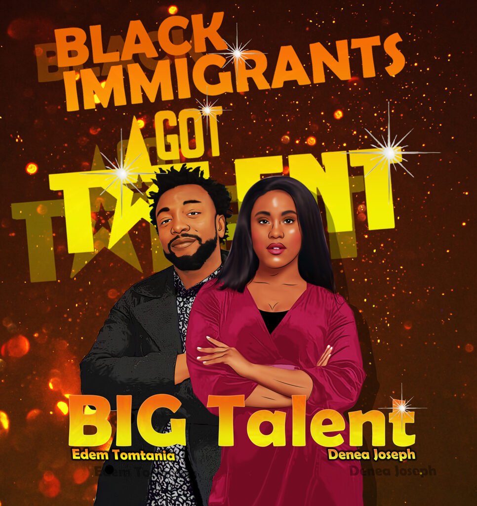 Black Immigrants Got Talent promotional flyer