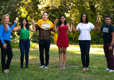 Iliana (second from left) at an Immigrants Rising Entrepreneurship Retreat.