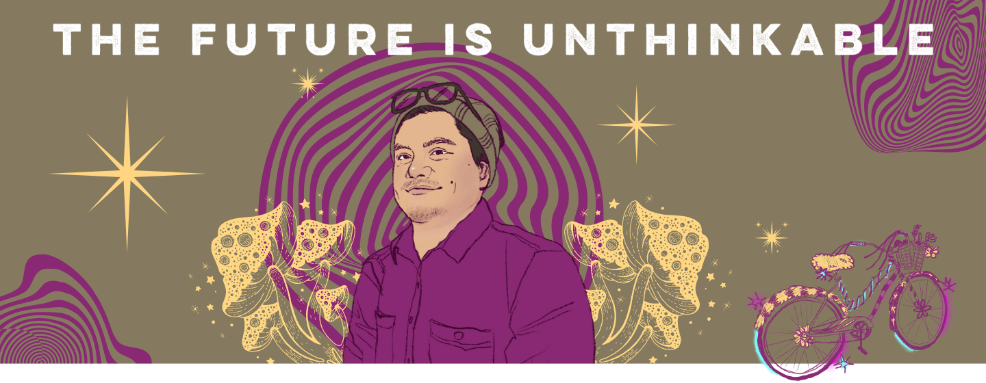 Cover illustration for "The Future is Unthinkable".
