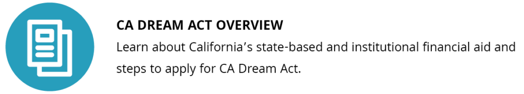 California Dream Act Overview
