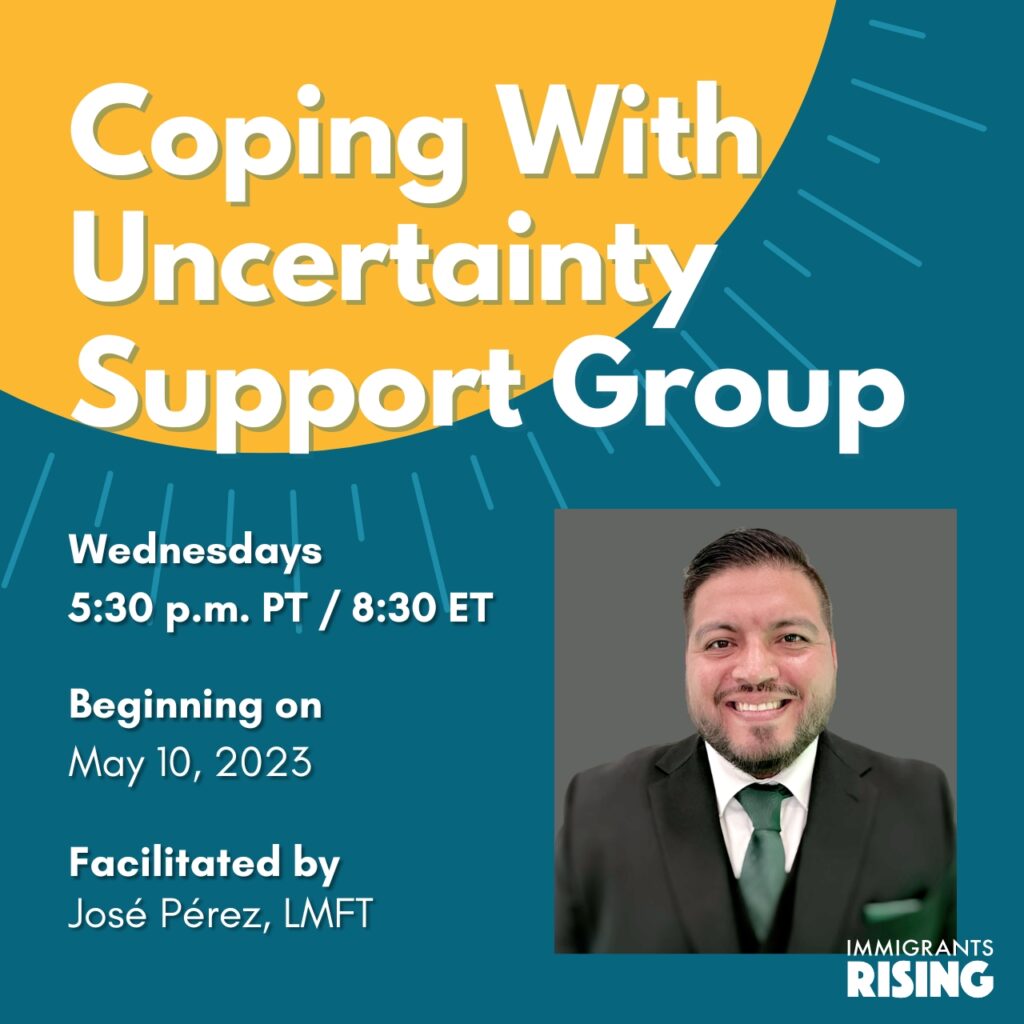 Coping With Uncertainty Support Group
